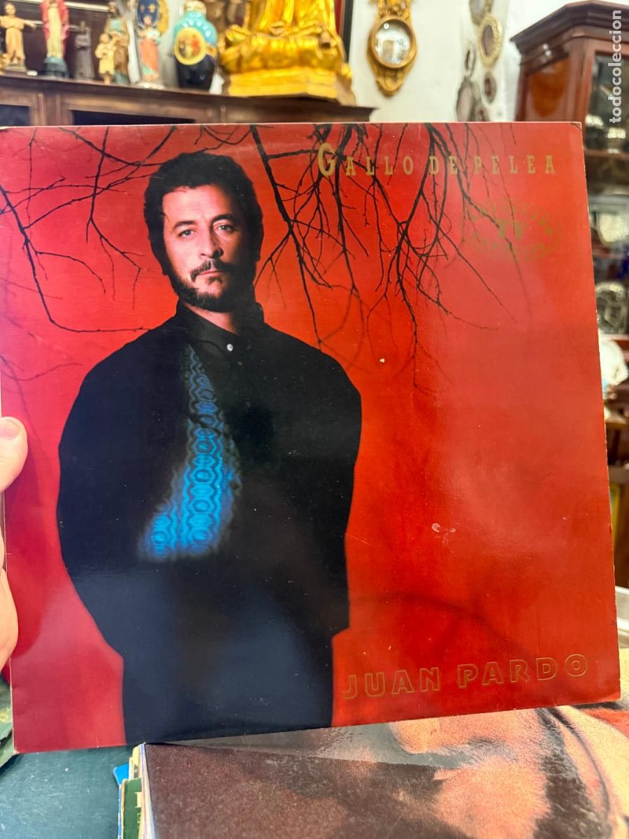 Discos de vinilo: LP JUAN PARDO - GALLO DE PELEA - Foto 1