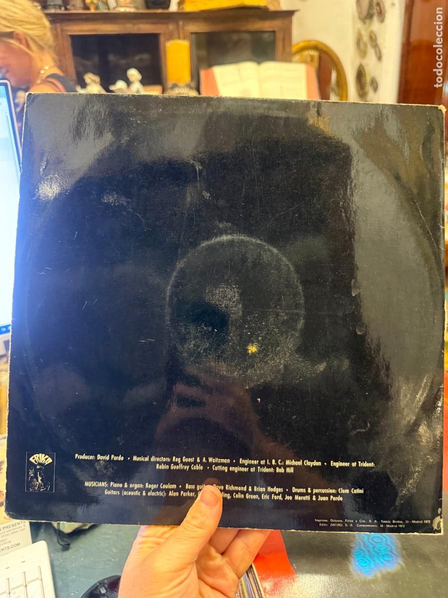 Discos de vinilo: LP JUAN PARDO - AL NATURAL - Foto 2