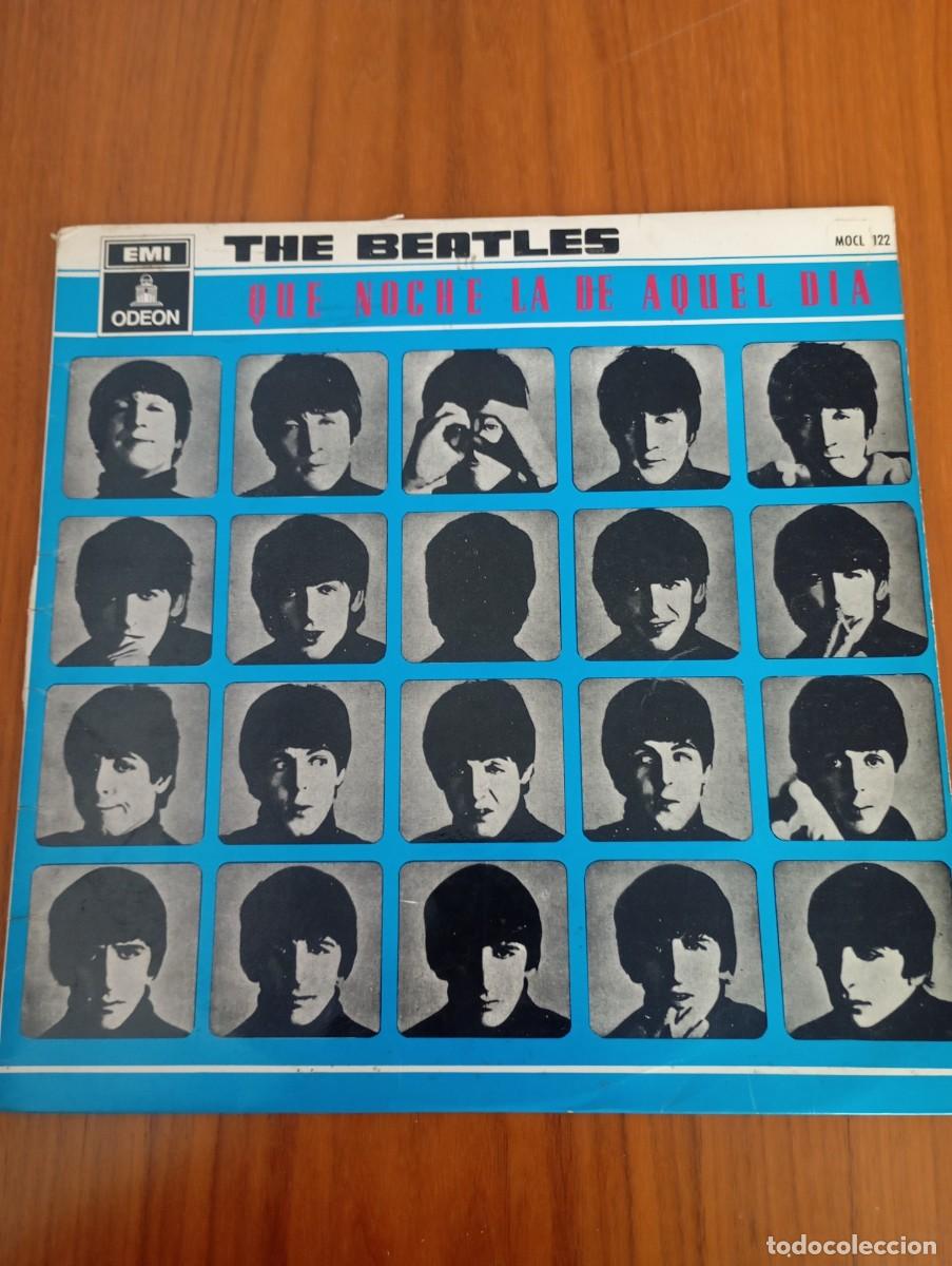 Discos de vinilo: BEATLES - QUE NOCHE LA DE AQUEL DIA (LP) PRIMERISIMA EDICION