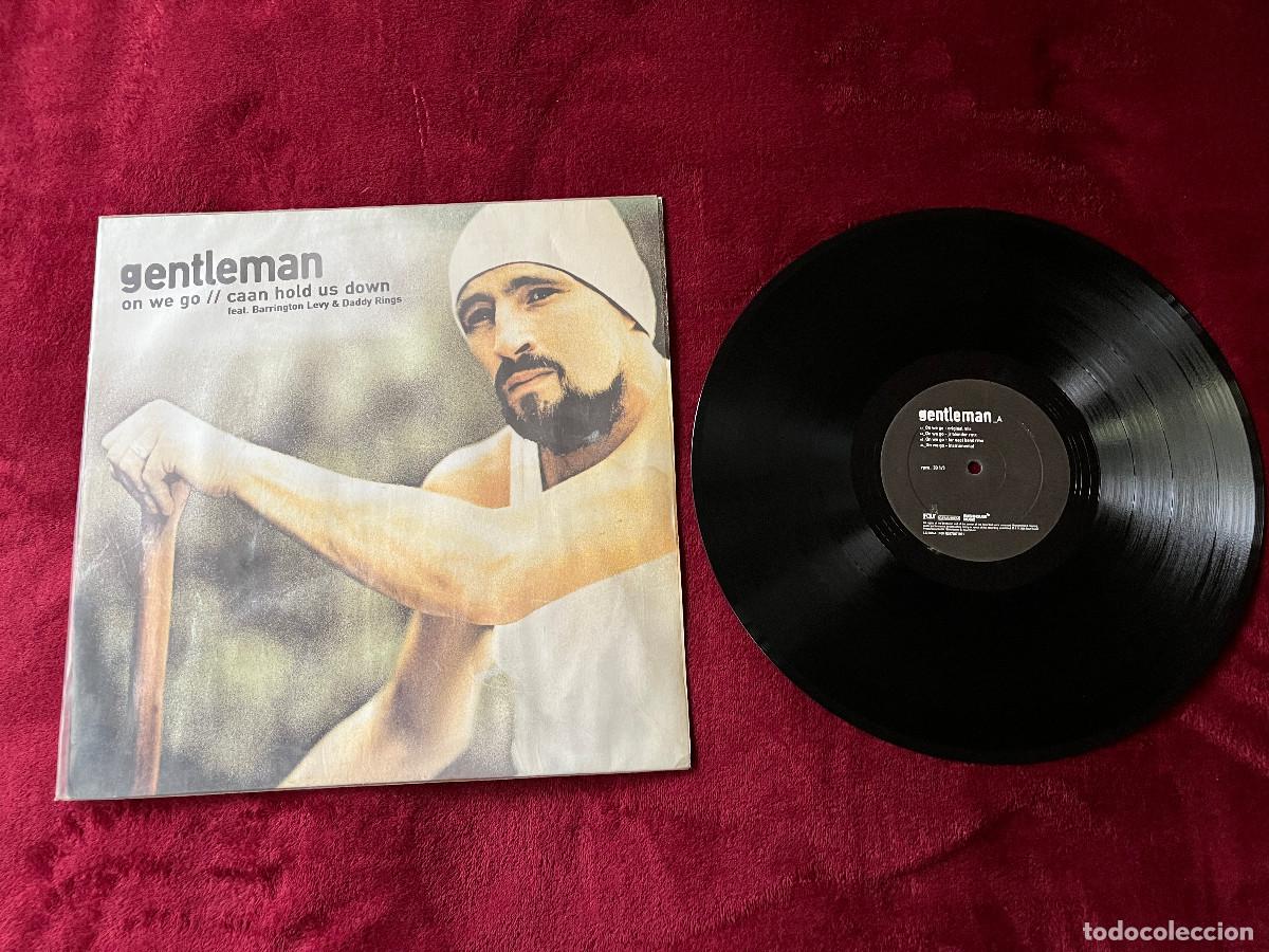 Discos de vinilo: Gentleman &ndash; On We Go / Caan Hold Us Down Maxi single de 12&rdquo; 2006