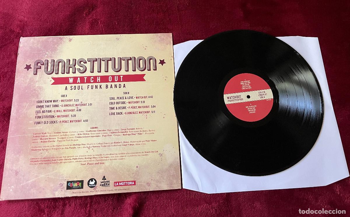 Discos de vinilo: WATCH OUT &ndash; FUNKSTITUTION LP - 2015 - Foto 2