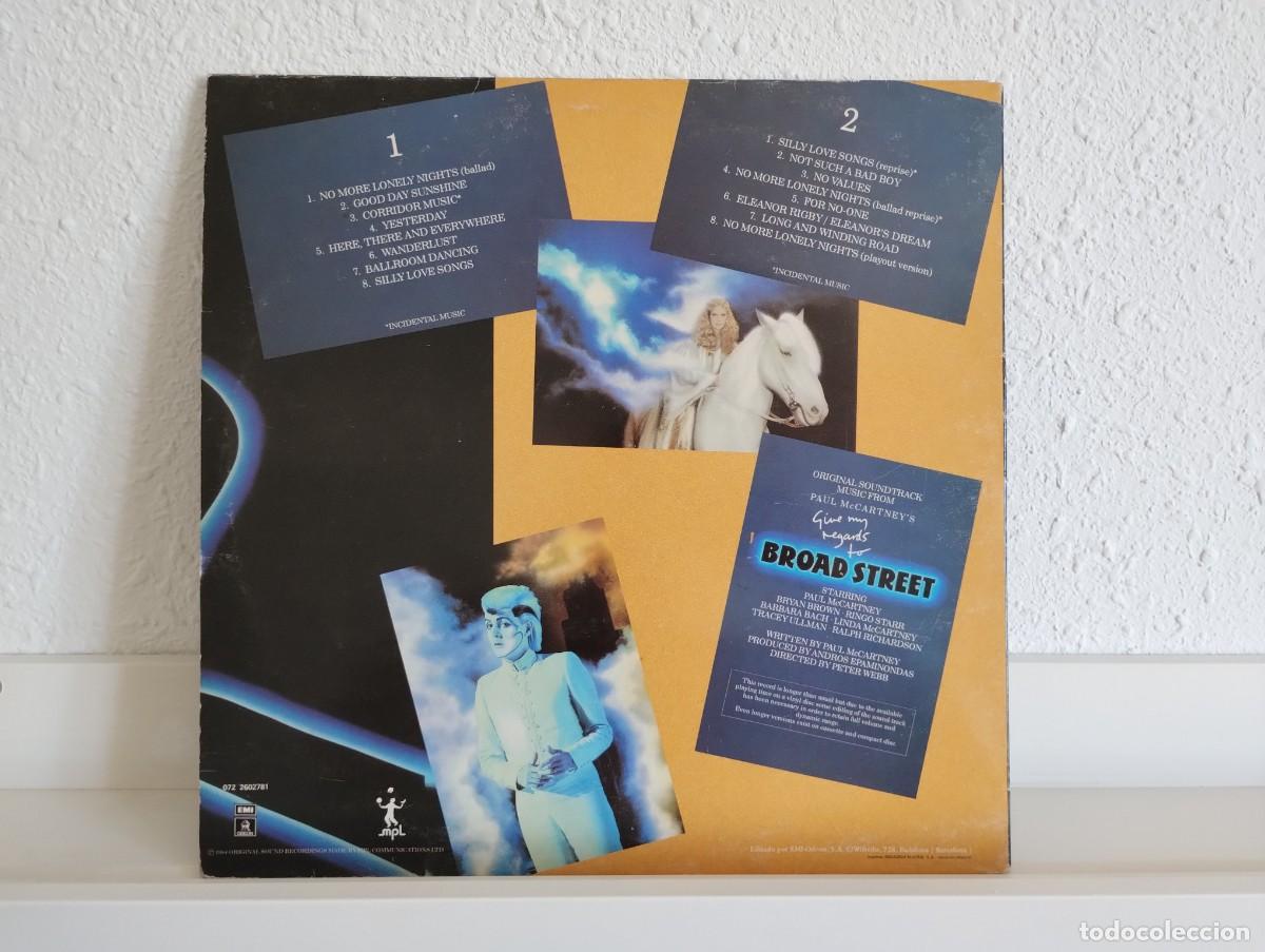 Discos de vinilo: Disco de Vinilo de Paul McCartney &rdquo;Broad Streer&rdquo; - Foto 3