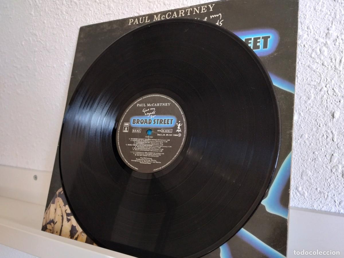 Discos de vinilo: Disco de Vinilo de Paul McCartney &rdquo;Broad Streer&rdquo; - Foto 4