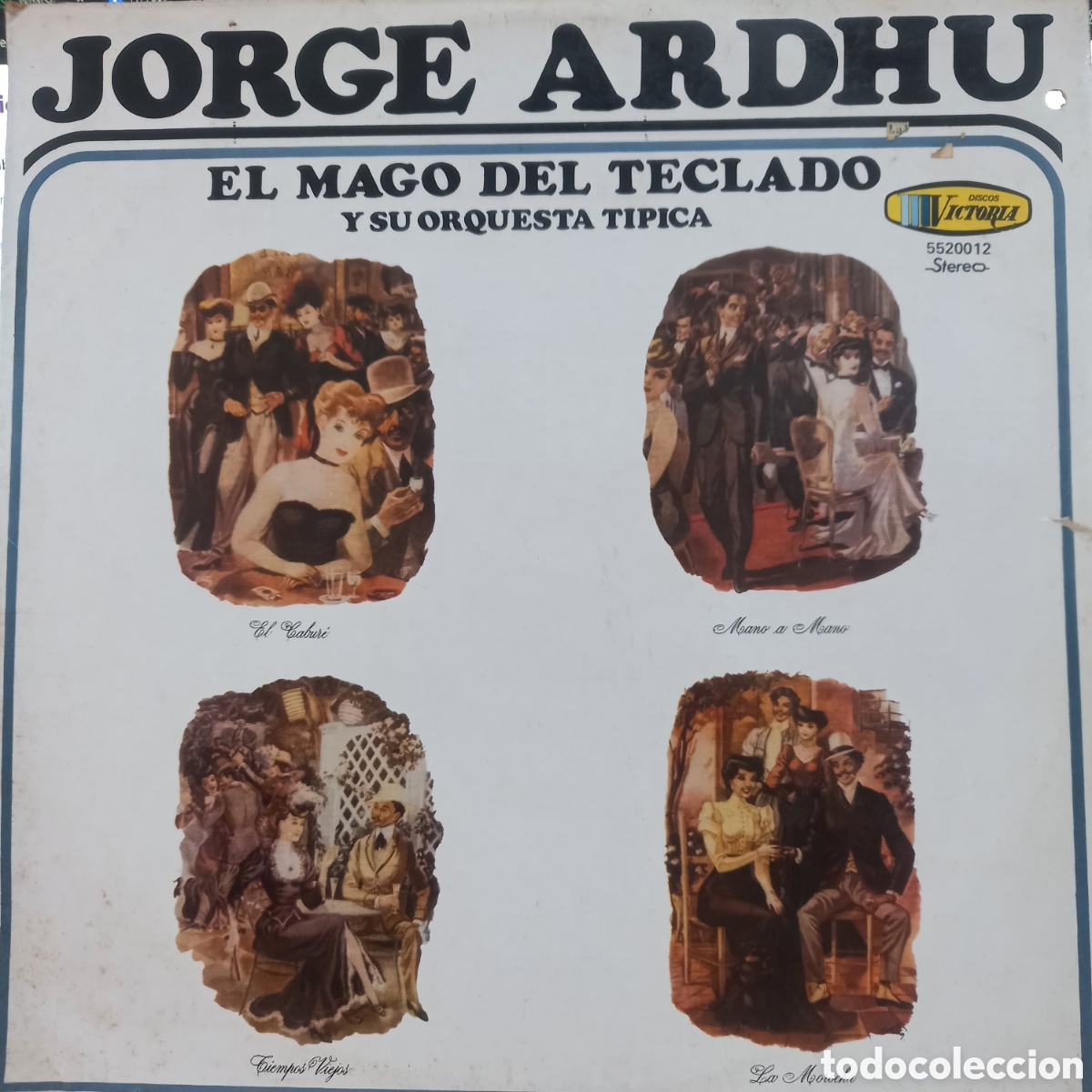 Discos de vinilo: Lp Tango Jorge Ardhu Arduh orquesta t&iacute;pica piano Jos&eacute; canet contursi ranieri NO COMUN