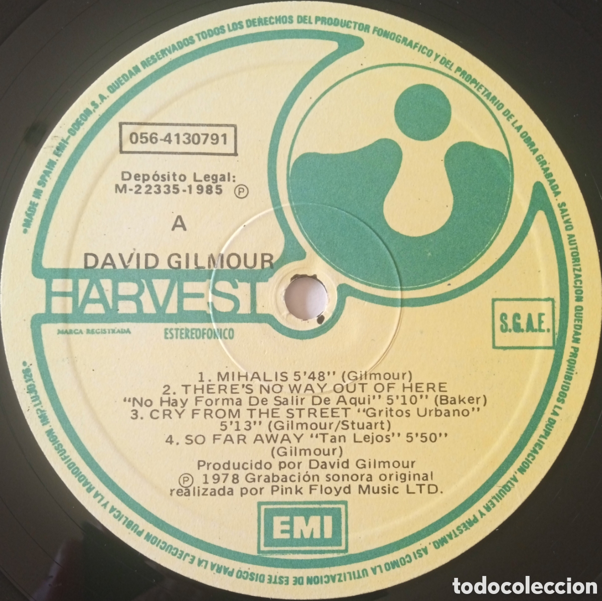 Discos de vinilo: Disco de vinilo David Gilmour - Foto 3
