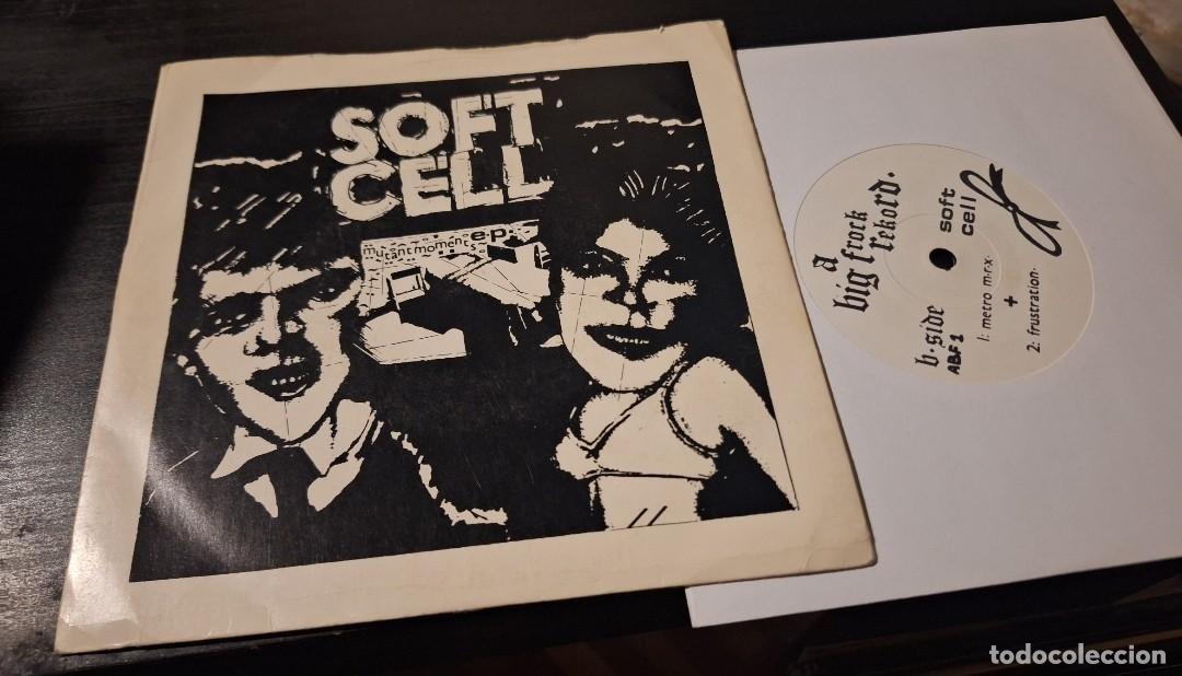 Discos de vinilo: SOFT CELL - MUTANT MOMENTS EP 7&rdquo; SINGLE EP UK SYNTH POP UNOFICIAL RELEASE