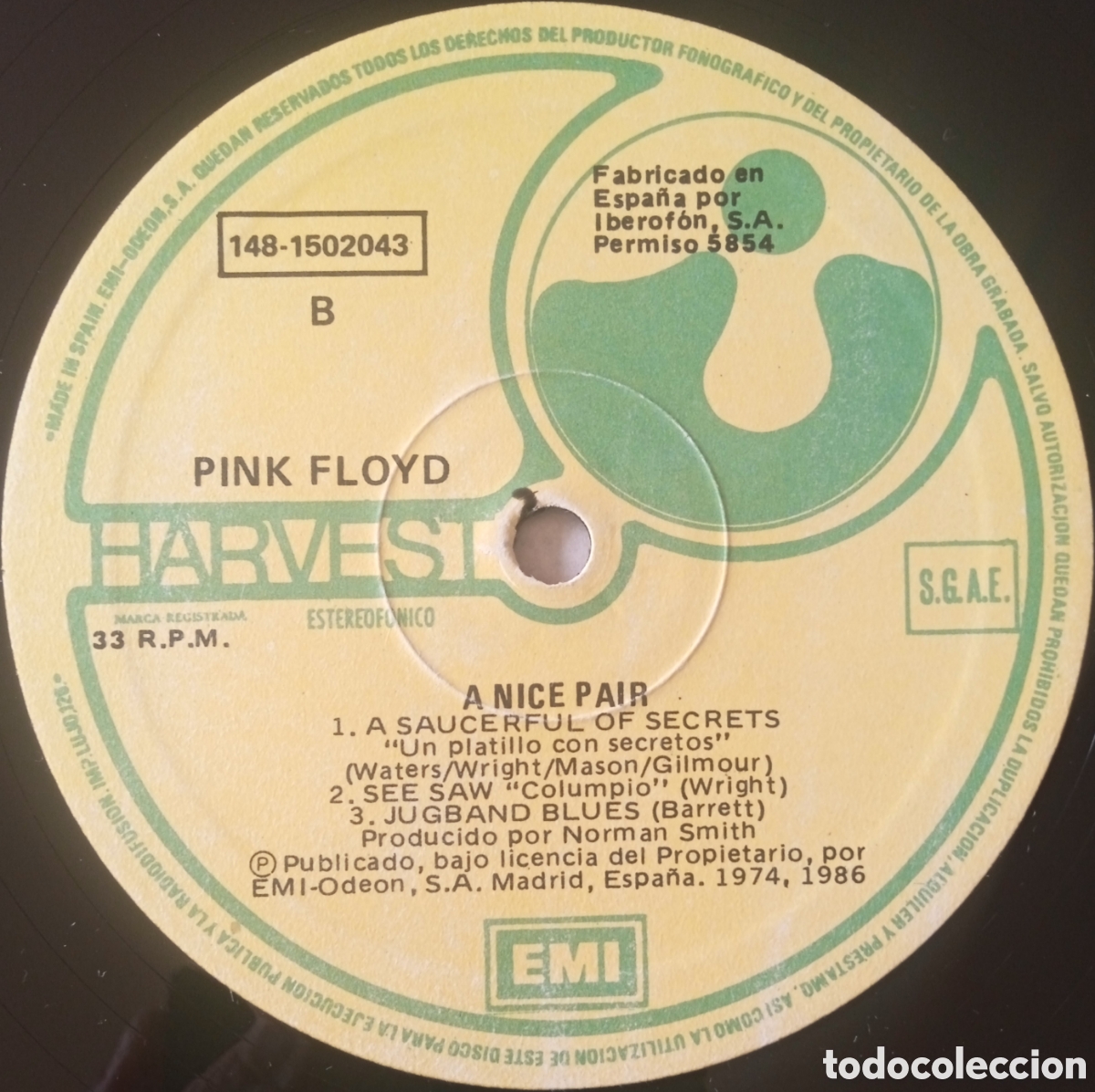 Discos de vinilo: Disco de vinilo Pink Floyd - Foto 7