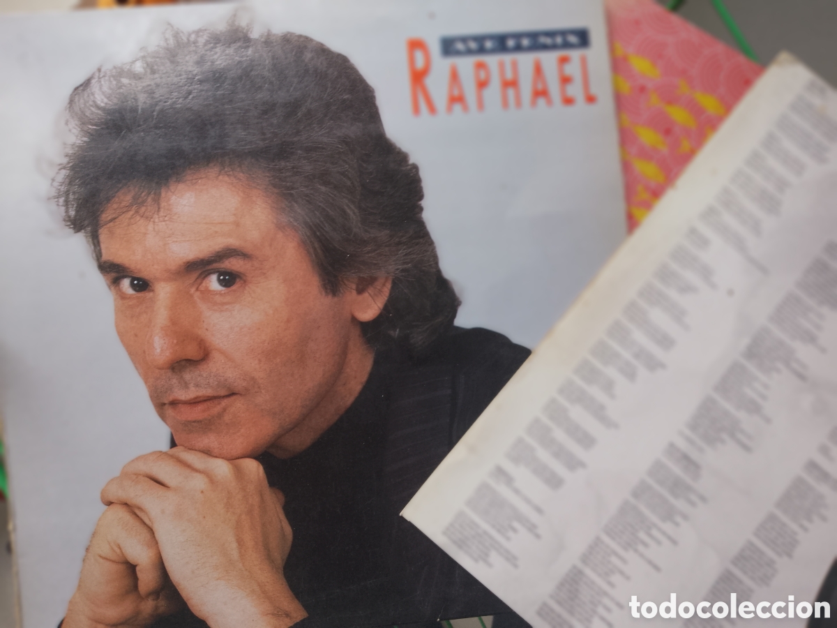 Discos de vinilo: Raphael - Ave F&eacute;nix - epic 1992 - Foto 5
