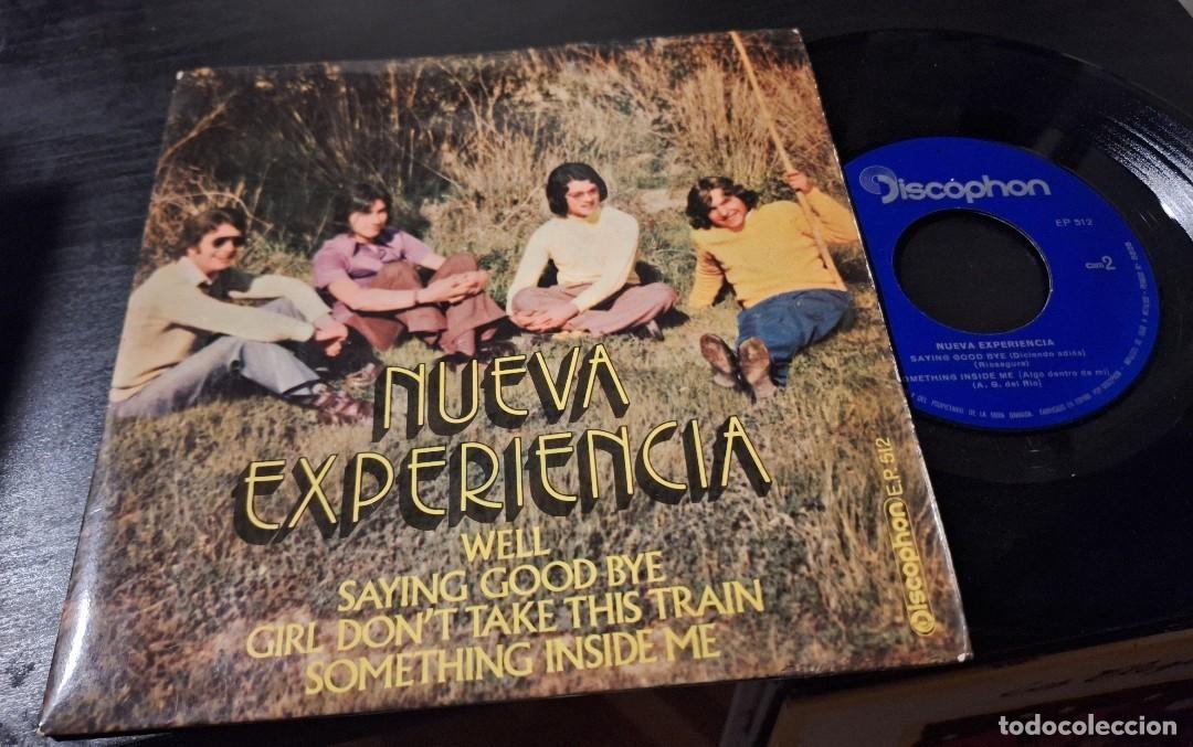 Discos de vinilo: NUEVA EXPERIENCIA - WELL 7&rdquo; SINGLE EP DISCOPHON 1971 - PSYCH ROCK BEAT