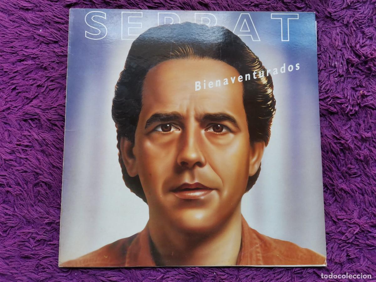 Discos de vinilo: Joan Manuel Serrat &ndash; Bienaventurados Vinilo LP 1987 Spain 5F 208560