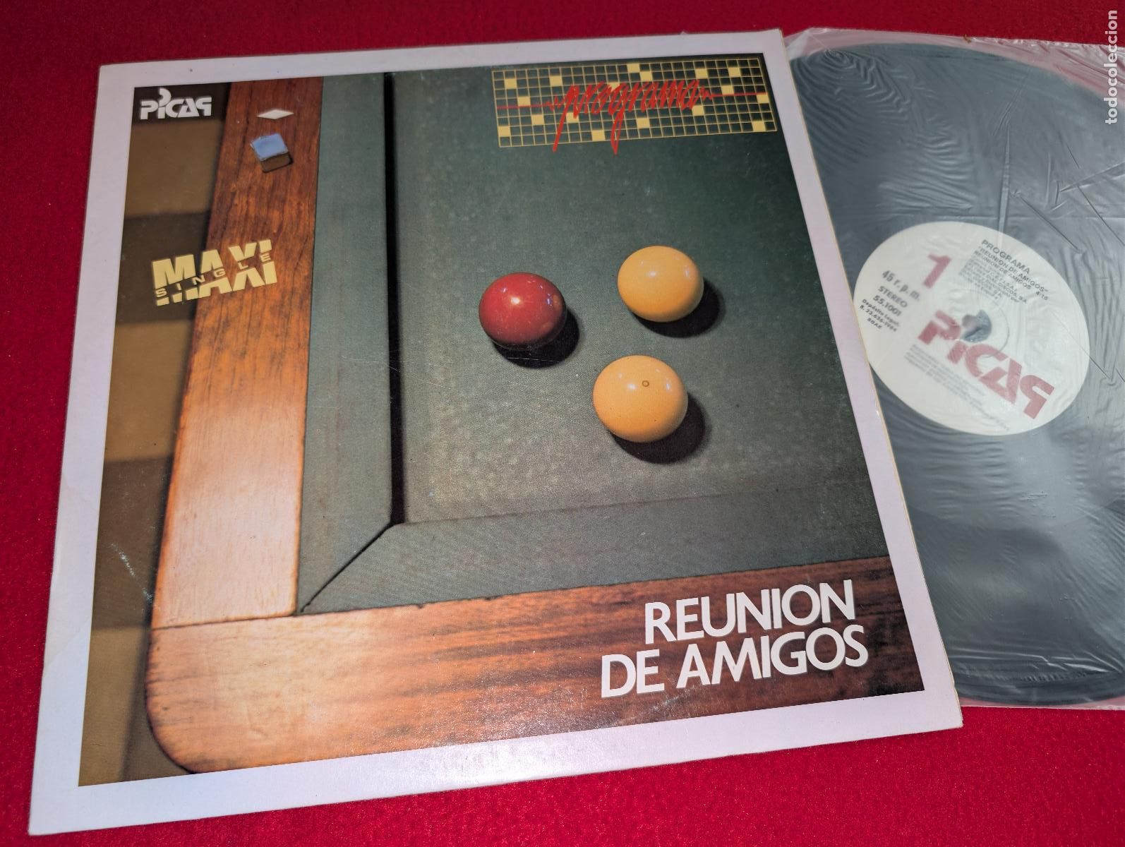 Discos de vinilo: PROGRAMA Reunion de amigos/Impacto 12'' MX 1984 Picap GUIRAO