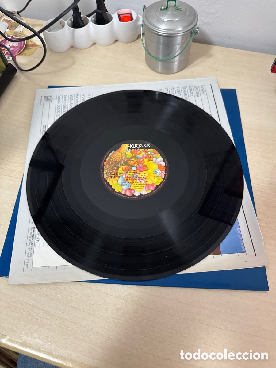 Discos de vinilo: DISCO VINILO PAUL HORN CHINA 1987 - Foto 2