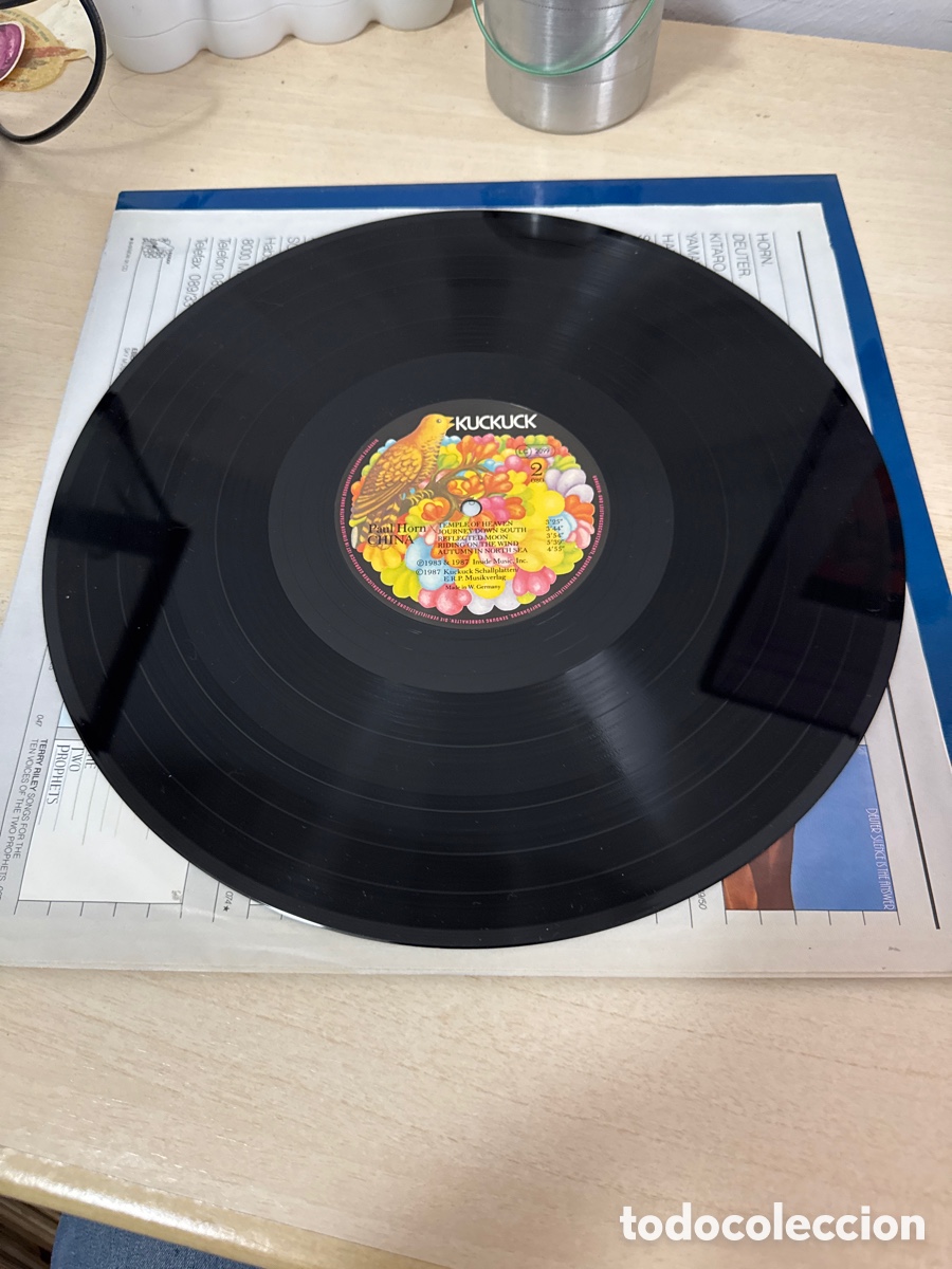 Discos de vinilo: DISCO VINILO PAUL HORN CHINA 1987 - Foto 3
