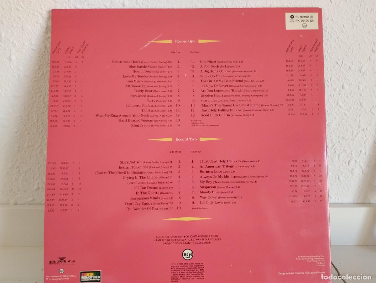 Discos de vinilo: Disco de Vinilo Elvis Presley &rdquo;Greatest Hits&rdquo; - Foto 2