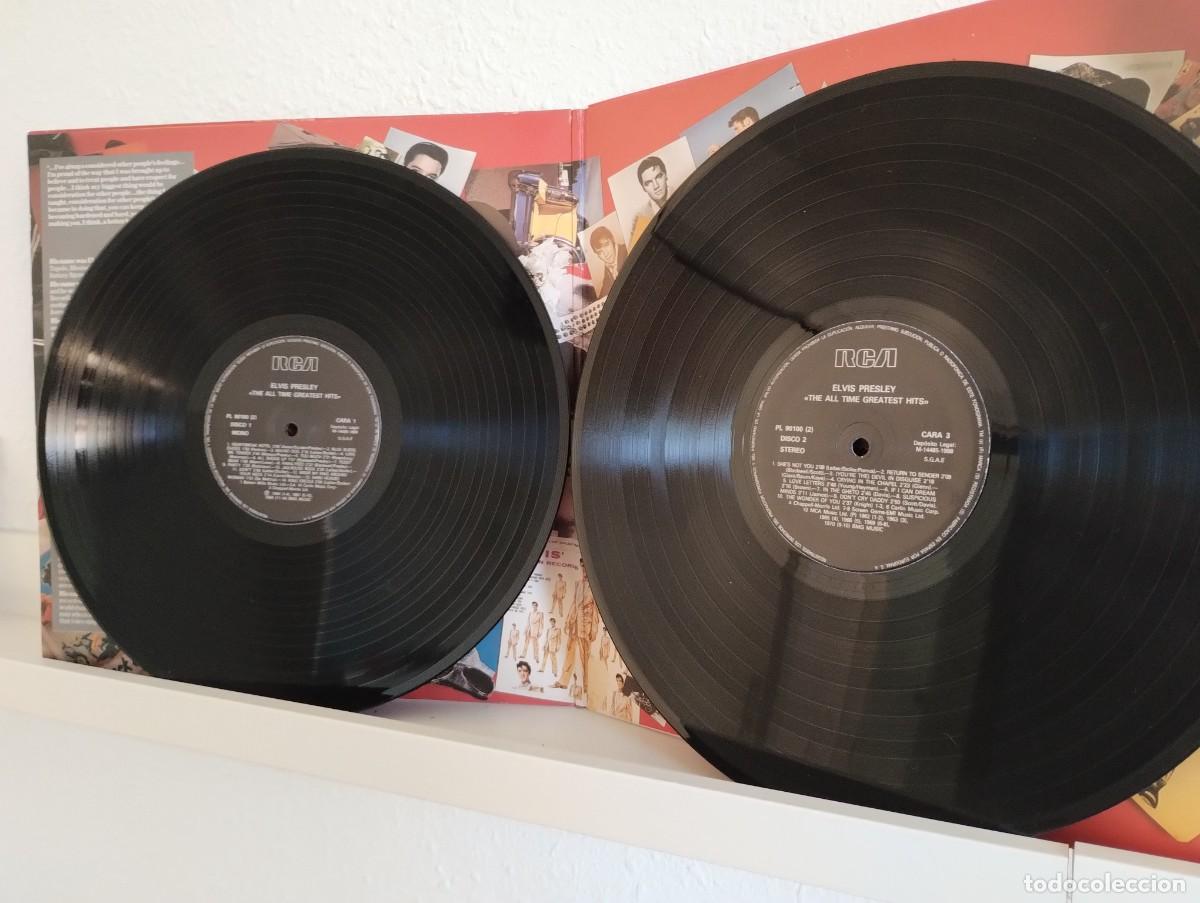 Discos de vinilo: Disco de Vinilo Elvis Presley &rdquo;Greatest Hits&rdquo; - Foto 3