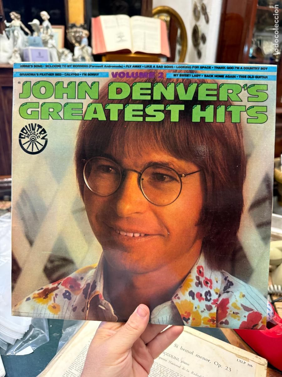 Discos de vinilo: LP JOHN DENVER&acute;S - GREATEST HITS VOLUMEN 2