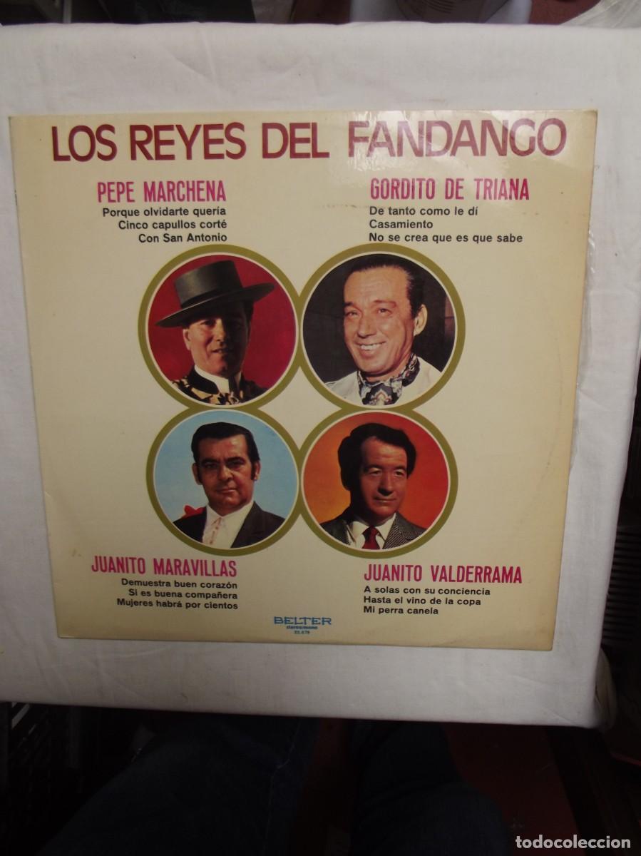 Discos de vinilo: LP LOS REYES DEL FANDANGO ( NO PUEDO PROBARLO )