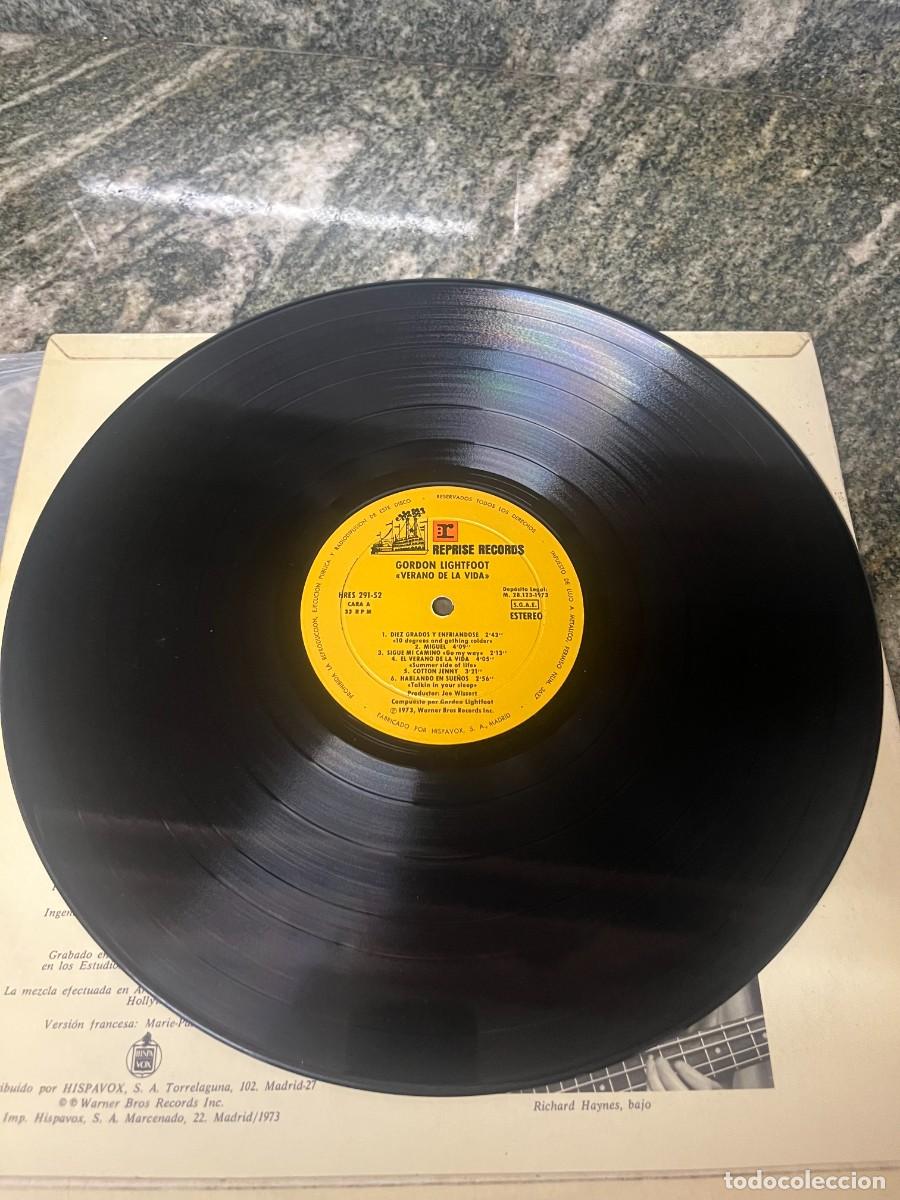 Discos de vinilo: Gordon Lightfoot Verano De La Vida - Foto 3