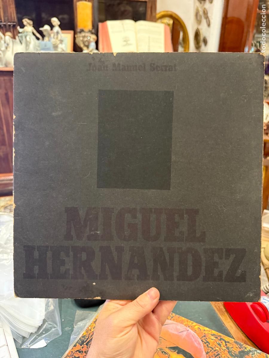 Discos de vinilo: LP JOAN MANUEL SERRAT - MIGUEL HERNANDEZ