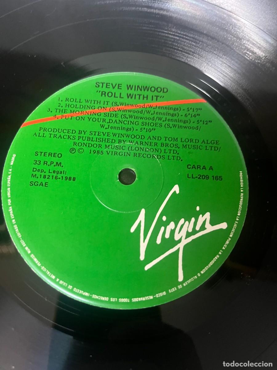 Discos de vinilo: Steve Winwood Roll With It - Foto 4