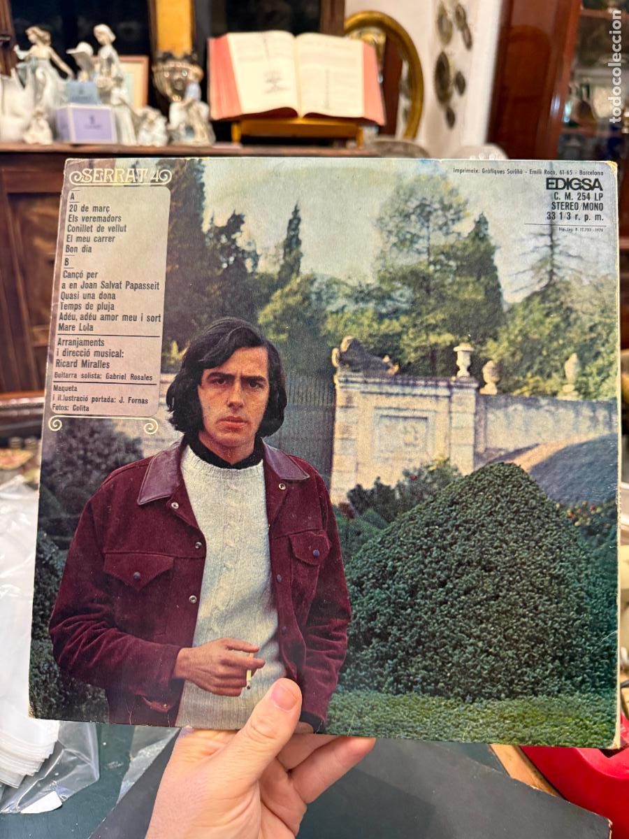 Discos de vinilo: LP SERRAT 4 -------- - Foto 2