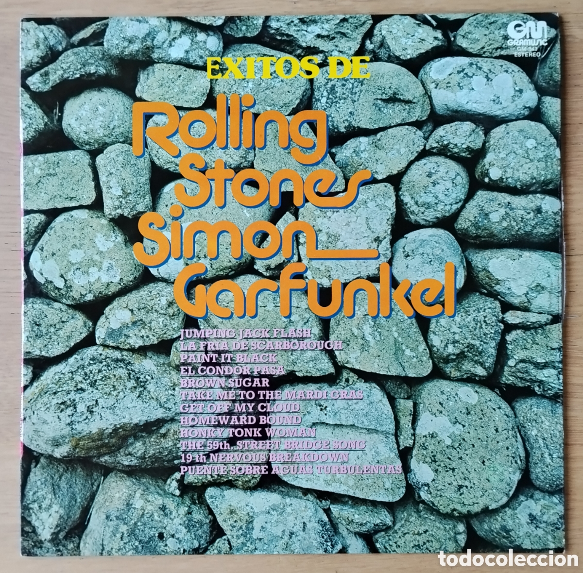 Discos de vinilo: ARTISTA DESCONOCIDO: &rdquo;EXITOS DE ROLLING STONES Y SIMON & GARFUNKEL &rdquo; LP VINILO 1979