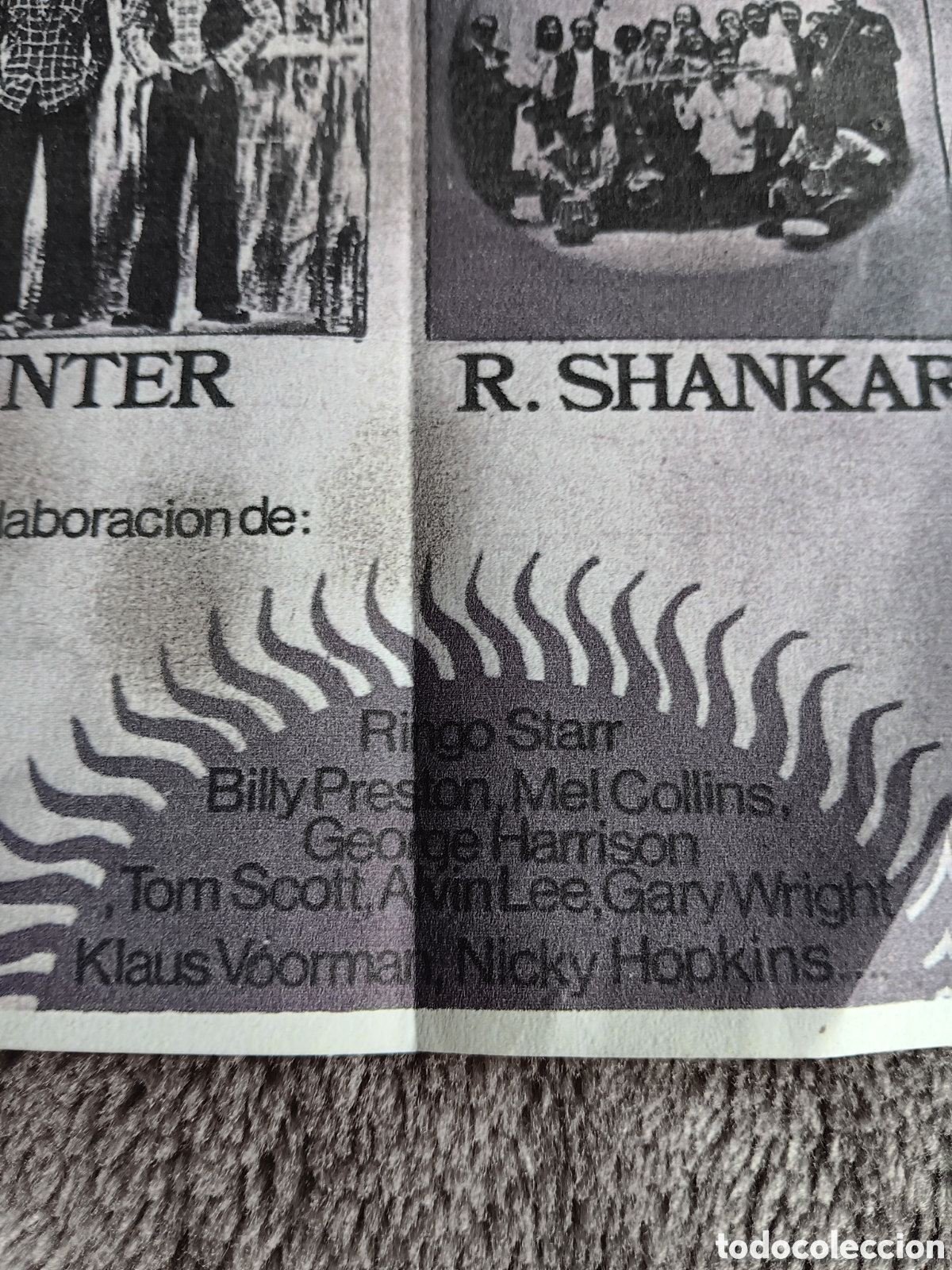 Discos de vinilo: BEATLES GEORGE HARRISON RAVI SHANKAR SINGLE ESPA&Ntilde;A - Foto 4