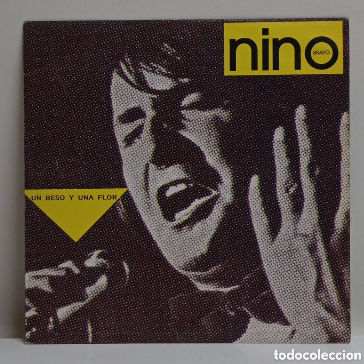 Discos de vinilo: NINO BRAVO, UN BESO Y UNA FLOR (POLYDOR PROMO 1991)