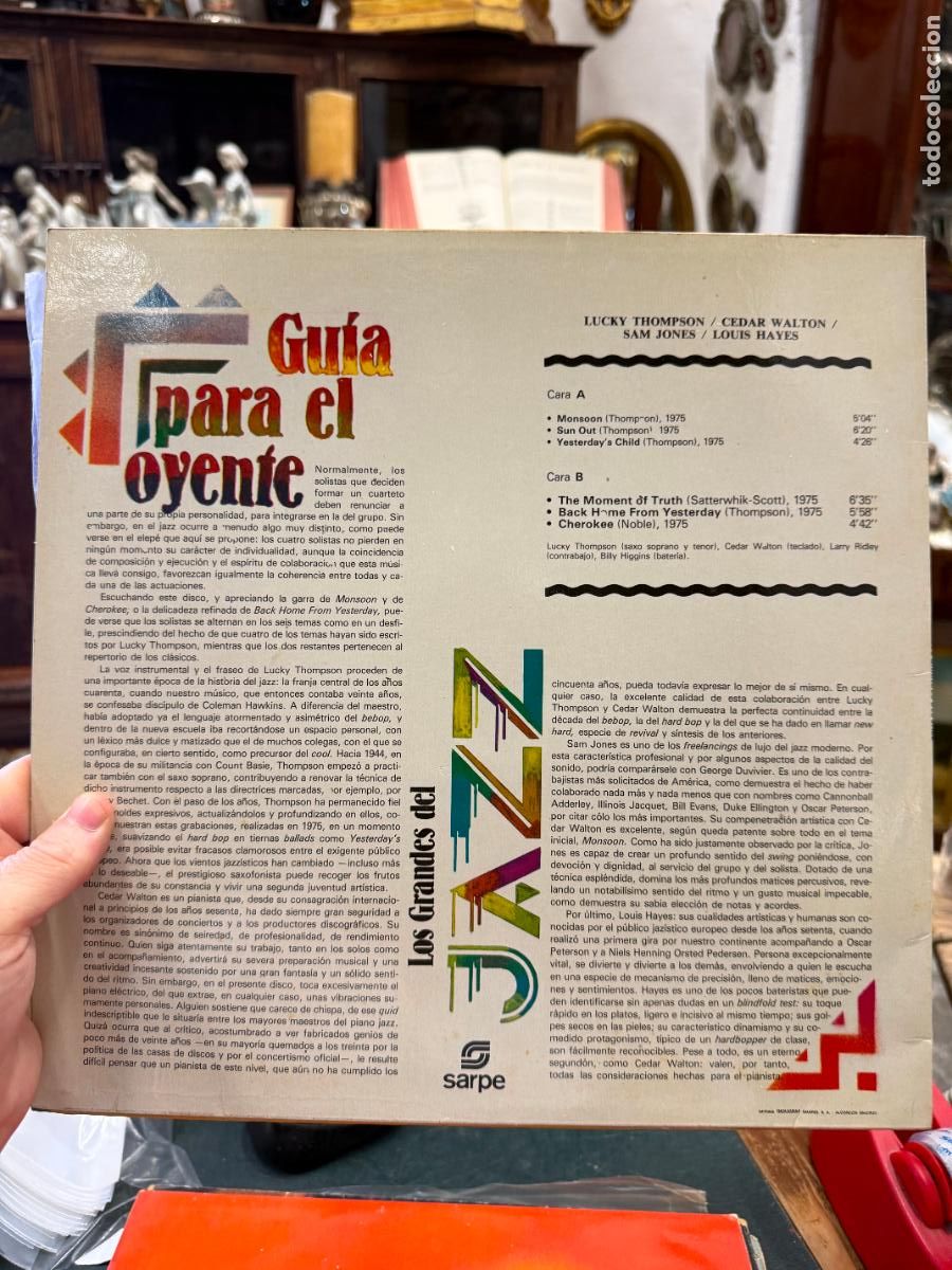 Discos de vinilo: LP LOS GRANDES DEL JAZZ - 82 - Foto 2