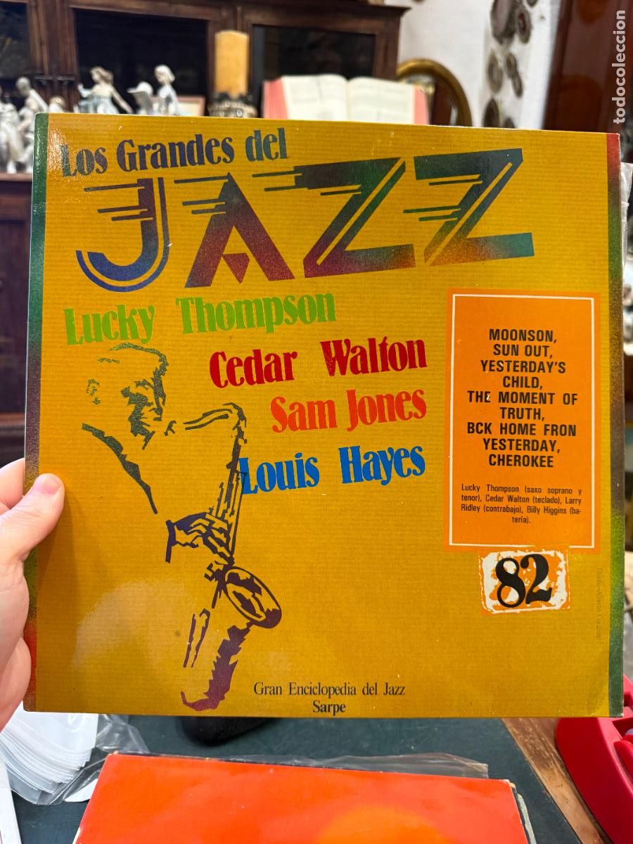 Discos de vinilo: LP LOS GRANDES DEL JAZZ - 82