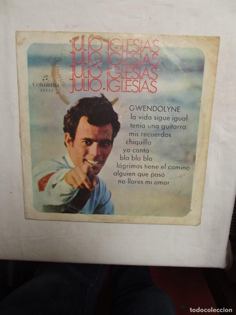 Discos de vinilo: LP JULIO IGLESIAS GWENDOLYNE Y OTRAS MINI LP ( NO PUEDO PROBARLO )