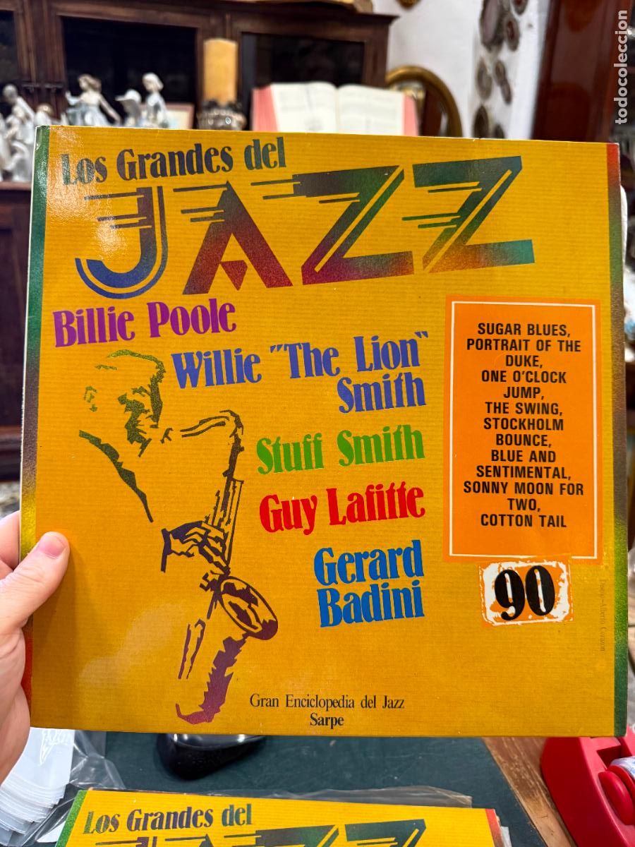 Discos de vinilo: LP LOS GRANDES DEL JAZZ - 90