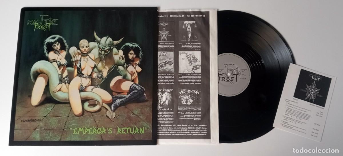 Discos de vinilo: LP CELTIC FROST - EMPEROR&acute;S RETURN - Foto 3