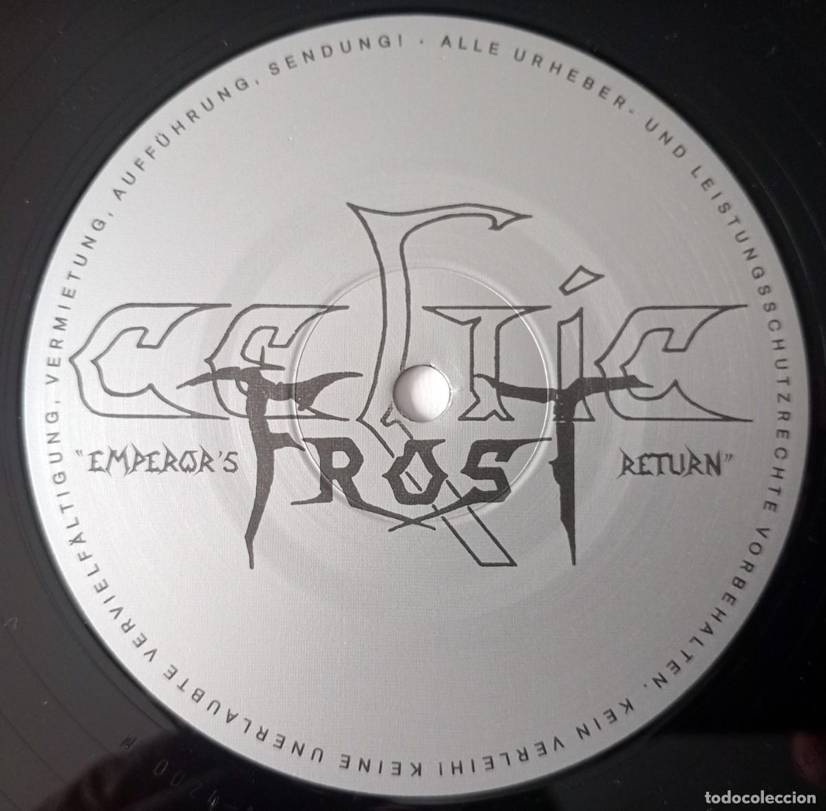 Discos de vinilo: LP CELTIC FROST - EMPEROR&acute;S RETURN - Foto 5