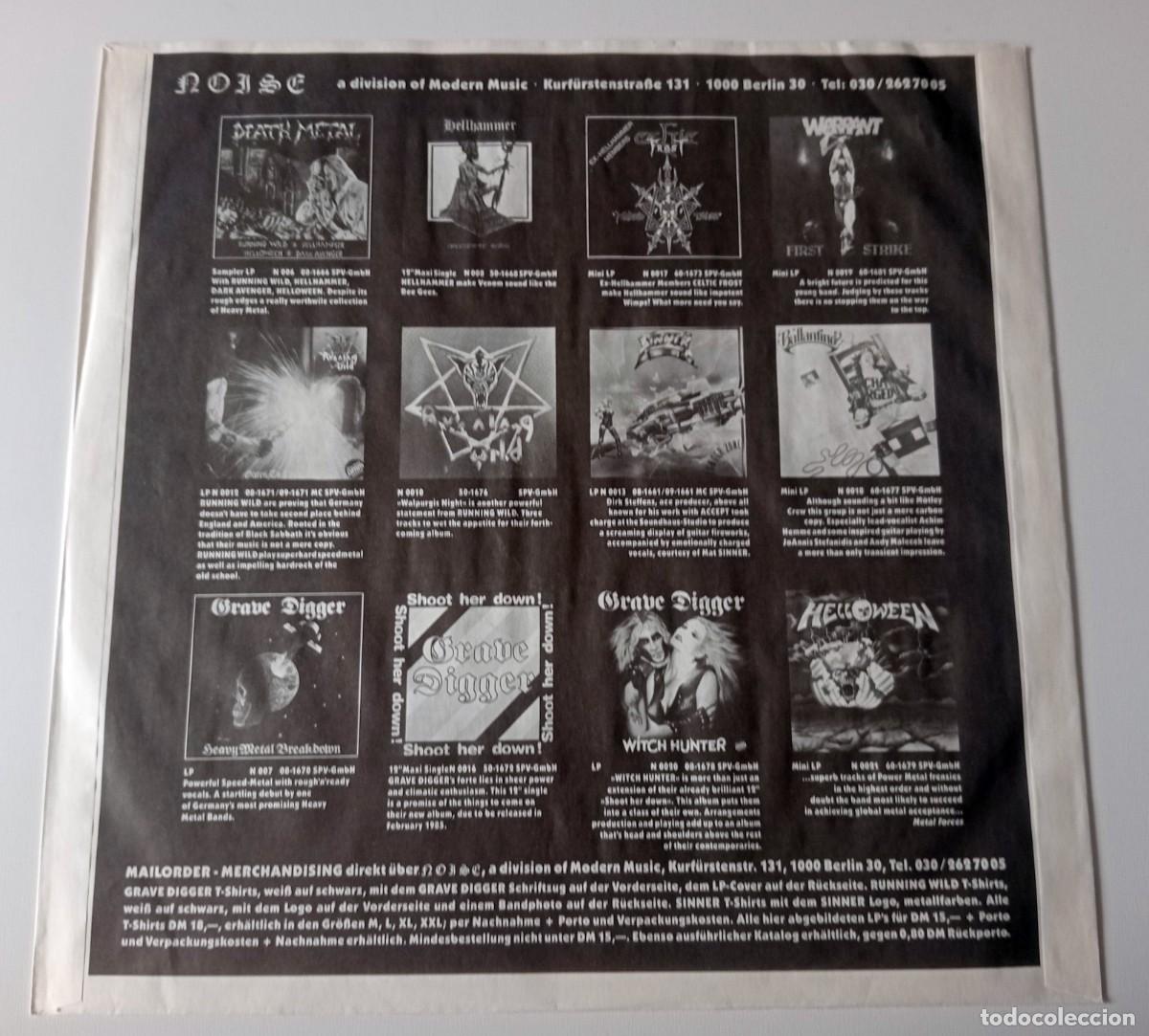 Discos de vinilo: LP CELTIC FROST - EMPEROR&acute;S RETURN - Foto 6