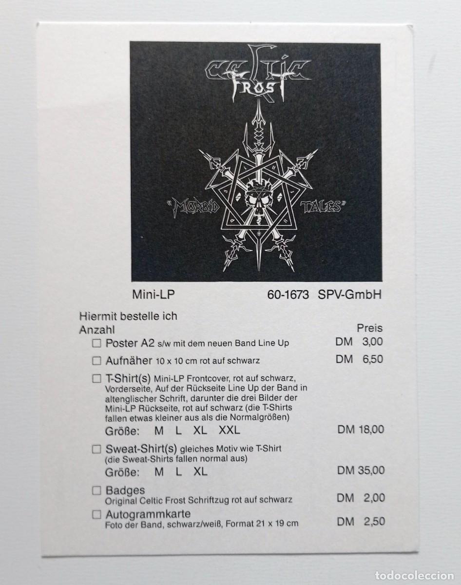 Discos de vinilo: LP CELTIC FROST - EMPEROR&acute;S RETURN - Foto 8