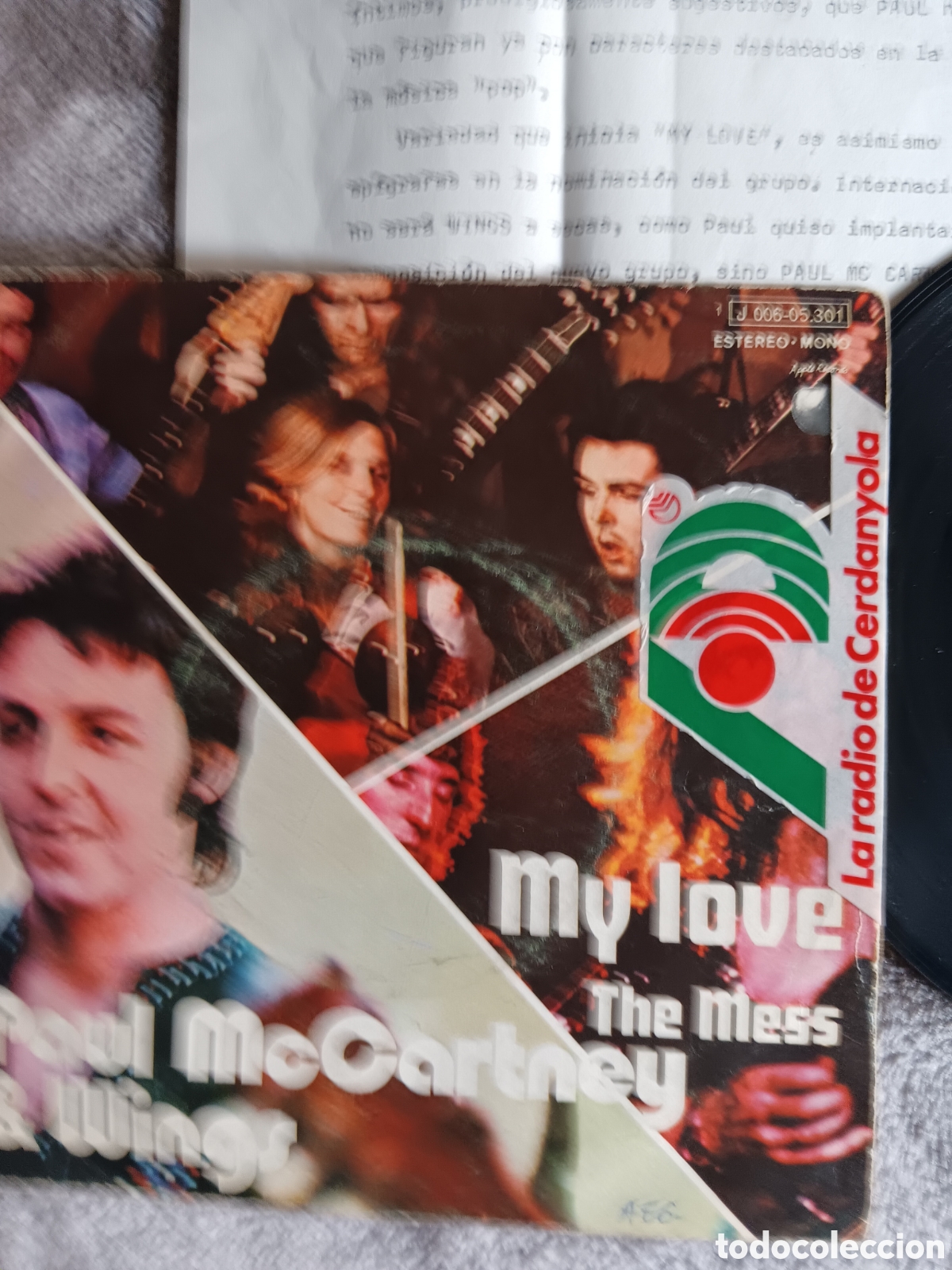Discos de vinilo: BEATLES McCARTNEY WINGS PROMO EMI ORIGINAL - Foto 4