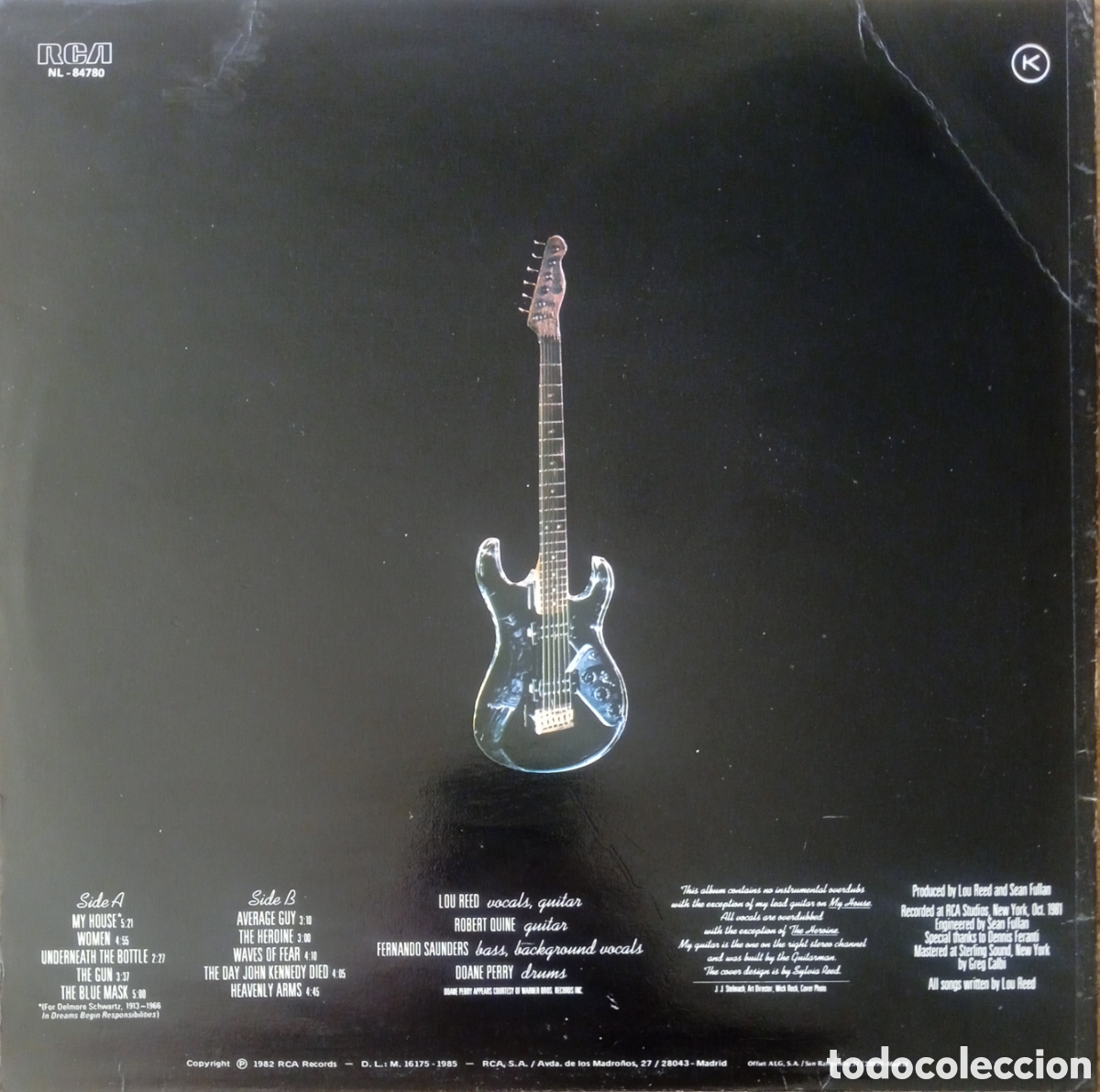 Discos de vinilo: Disco de vinilo Lou Reed - Foto 2