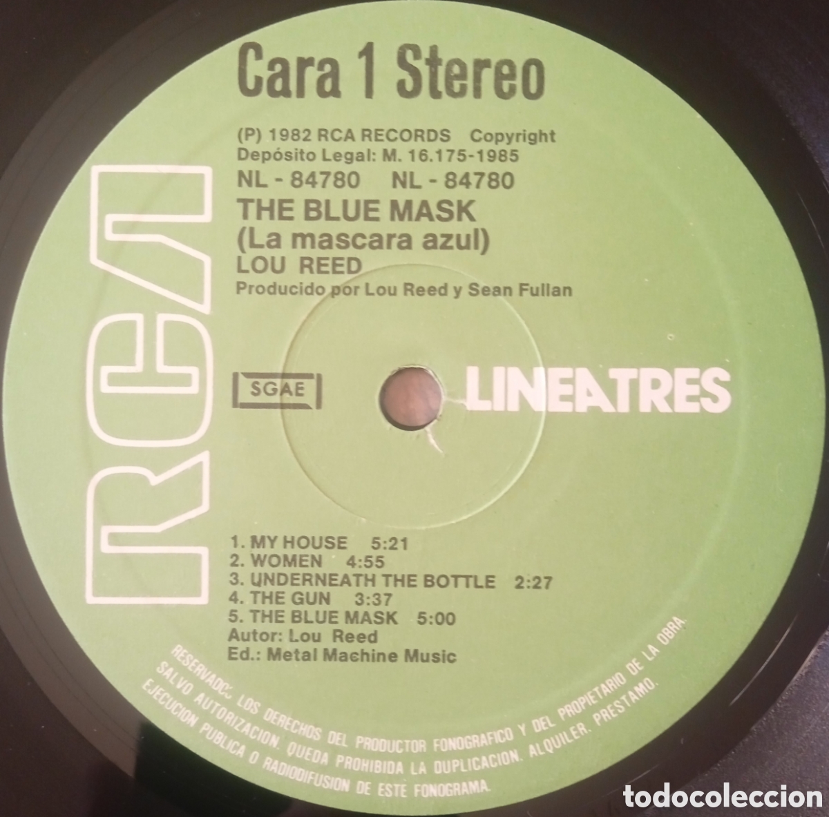 Discos de vinilo: Disco de vinilo Lou Reed - Foto 3