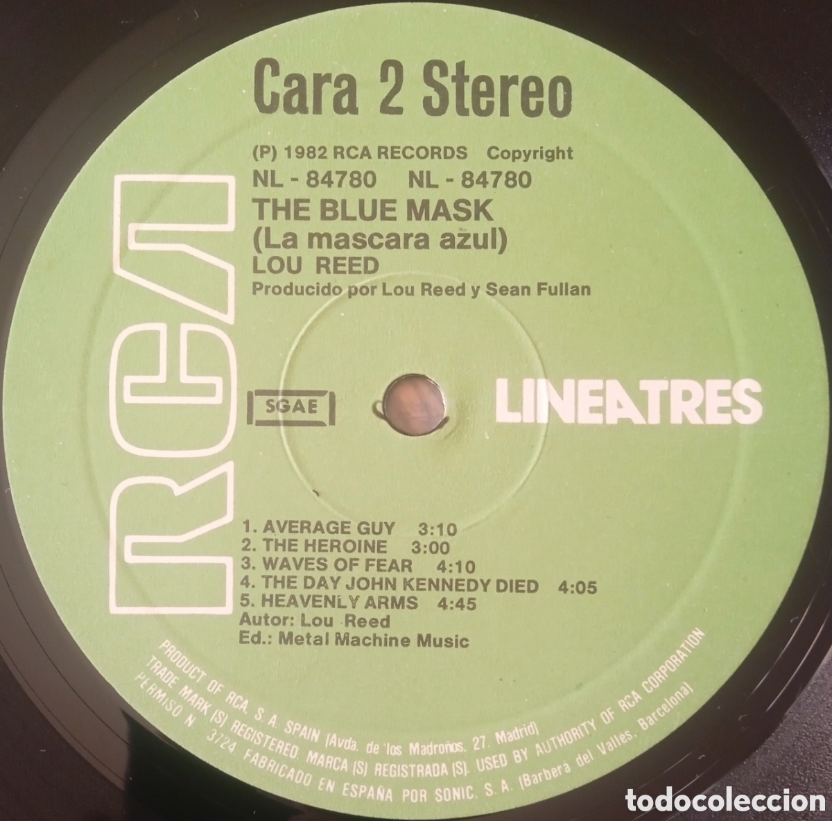 Discos de vinilo: Disco de vinilo Lou Reed - Foto 4