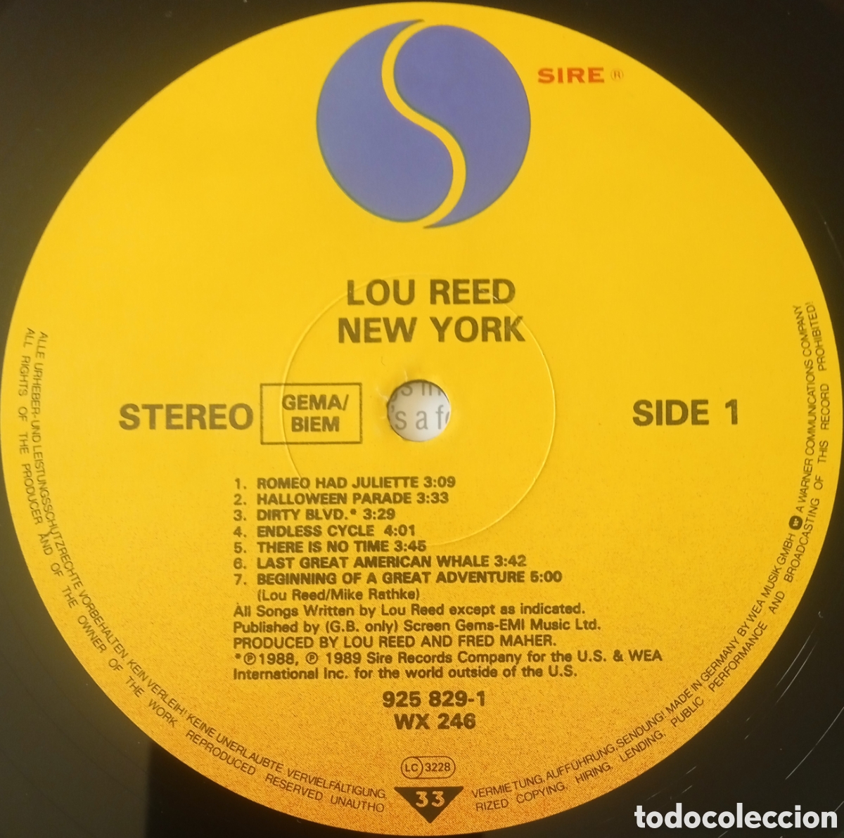 Discos de vinilo: Disco de vinilo Lou Reed - Foto 7