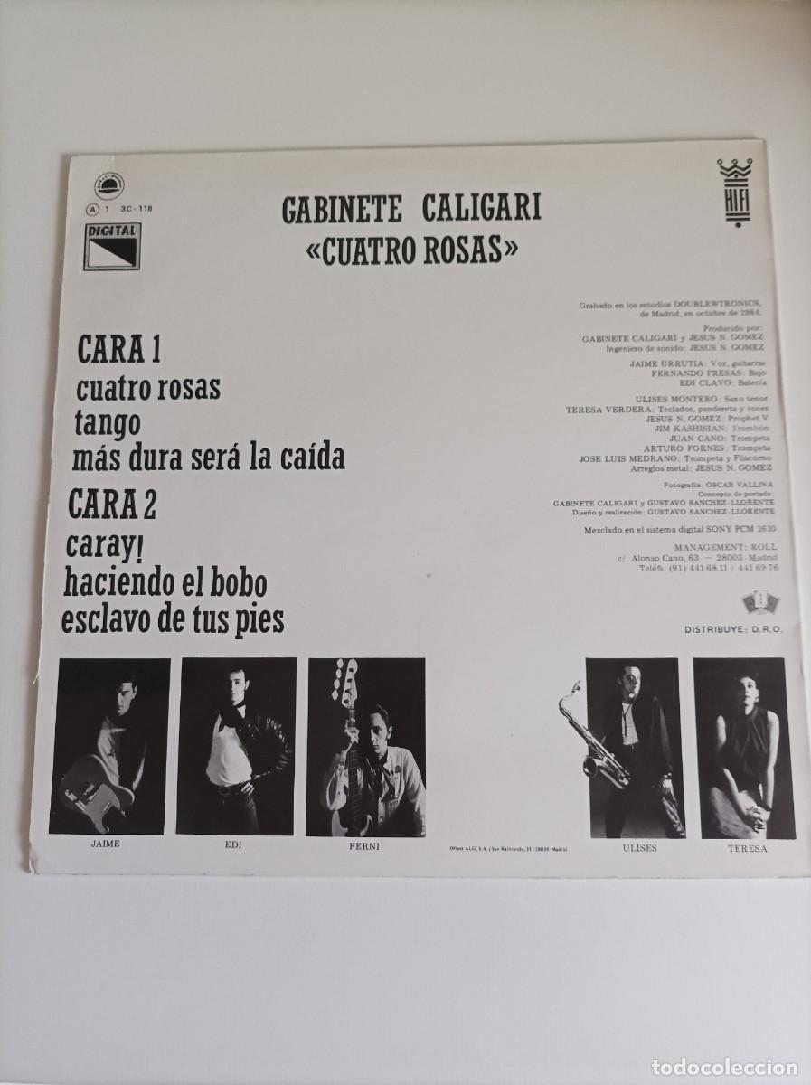 Discos de vinilo: Mini Lp. Gabinete Caligari - Foto 3