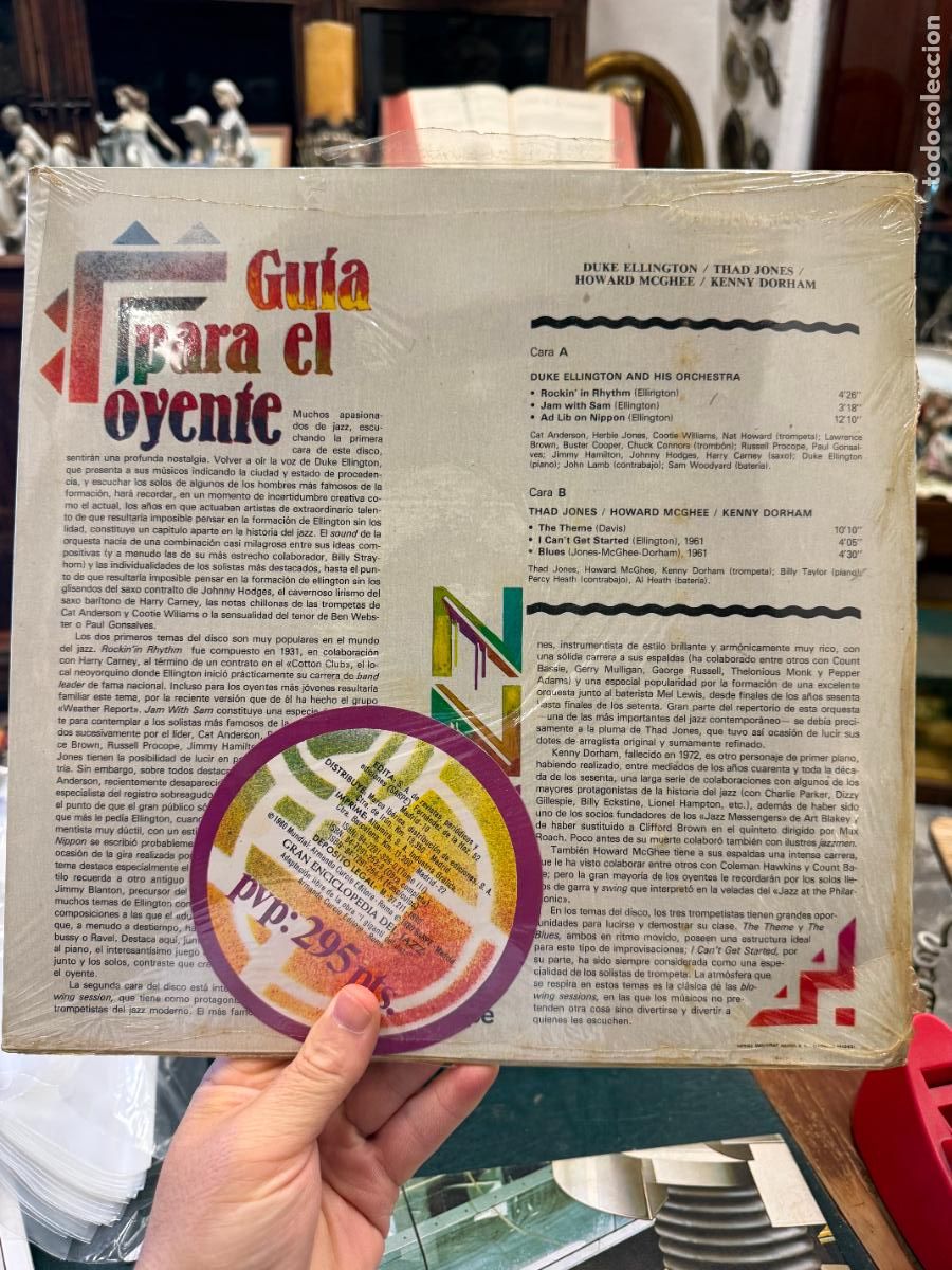 Discos de vinilo: LP LOS GRANDES DEL JAZZ - 64 - Foto 2