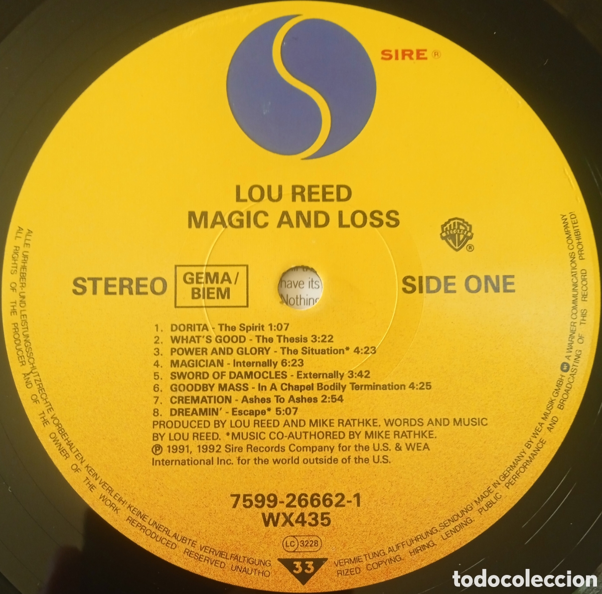 Discos de vinilo: Disco de vinilo Lou Reed - Foto 7