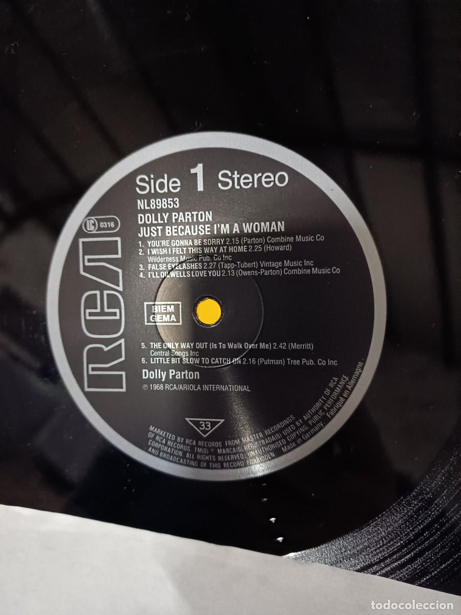 Discos de vinilo: DISCO LP DOLLY PARTON( MUY BUSCADO), DIFICIL - Foto 3