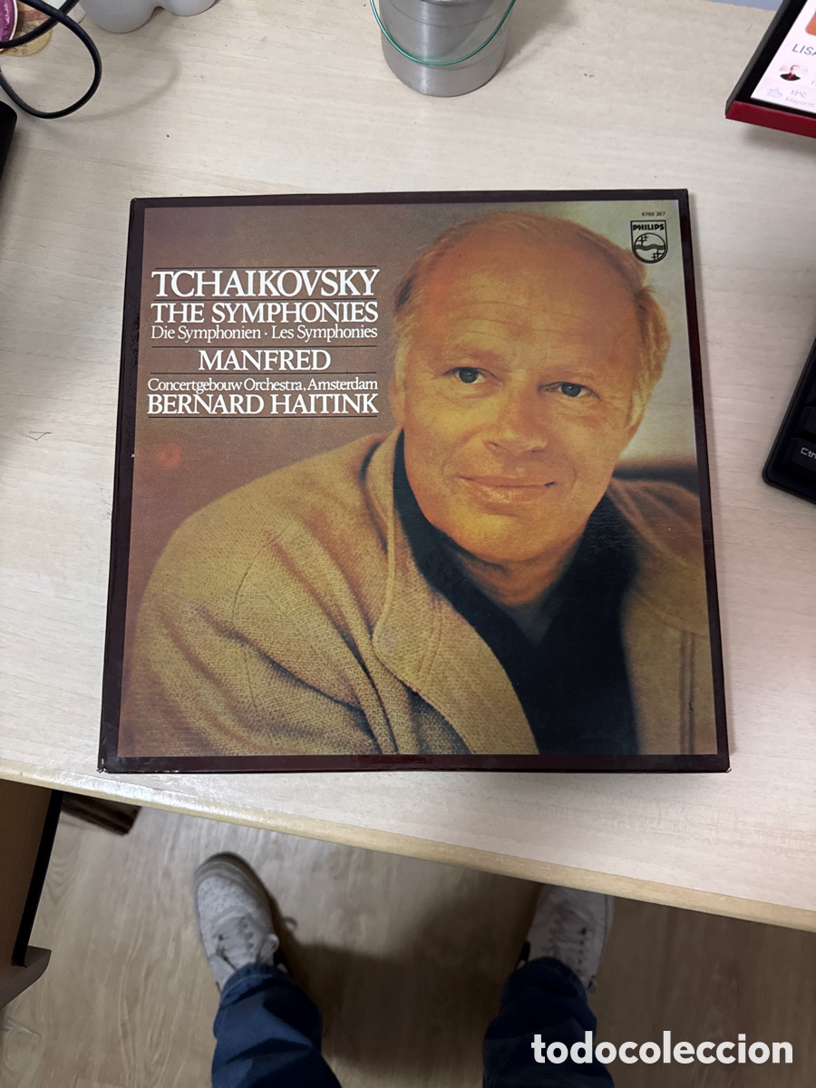 Discos de vinilo: DISCO VINILO CAJA TCHAIKOVSKY THE SYMPHONIES MANFRED BERNARD HAITINK 1980