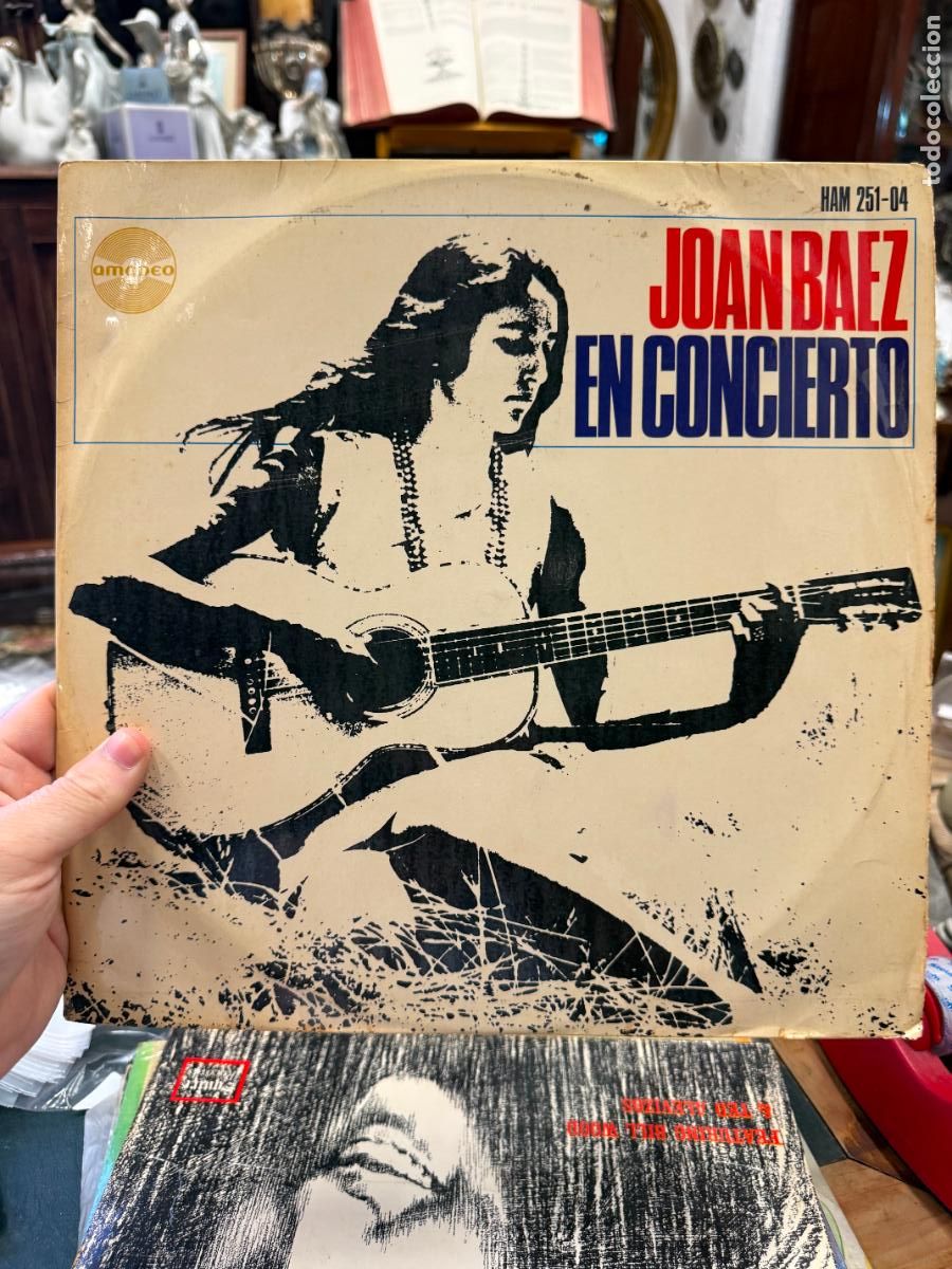 Discos de vinilo: LP JOAN BAEZ EN CONCIERTO