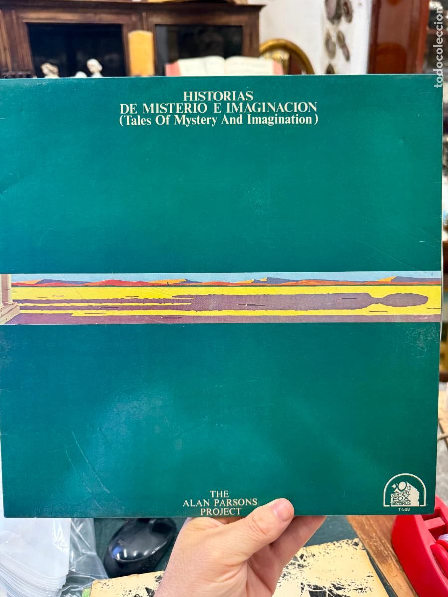 Disques de vinyle: LP THE ALAN PARSONS PROJECT - HISTORIAS DE MISTERIO E IMAGINACION