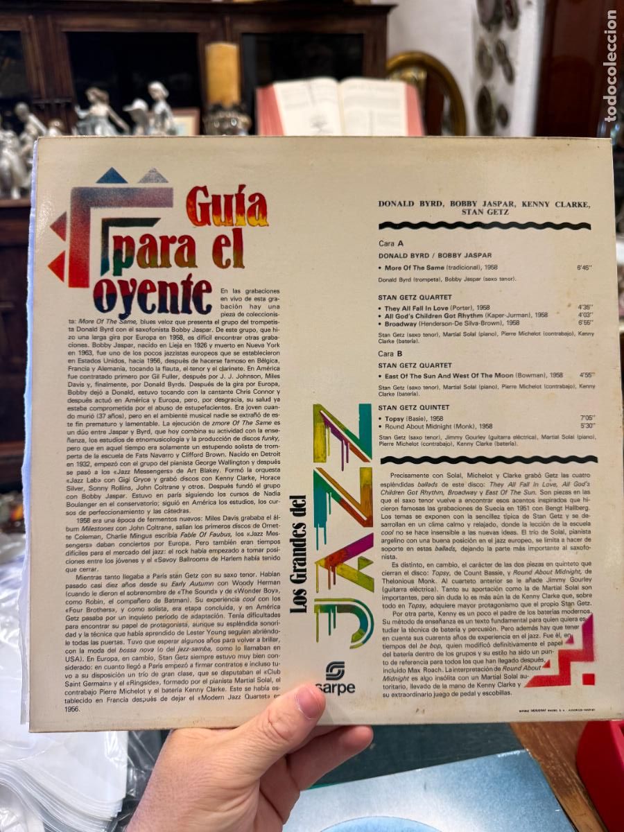 Discos de vinilo: LP LOS GRANDES DEL JAZZ - 20 - Foto 2