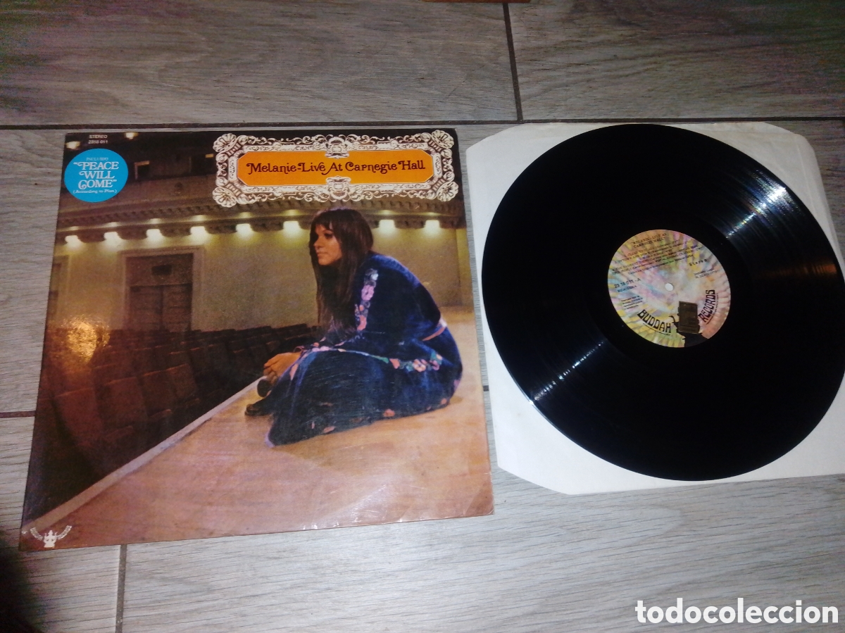Discos de vinilo: MELANIE - LIVE AT CARNEGIE HALL - SPAIN - BUDDAH RECORDS - L -
